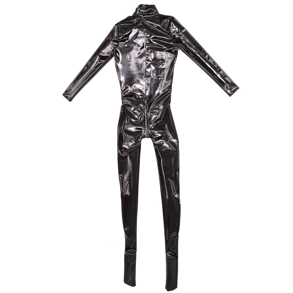 Sewing Latex - Sexy donne PVC lucido completo tuta