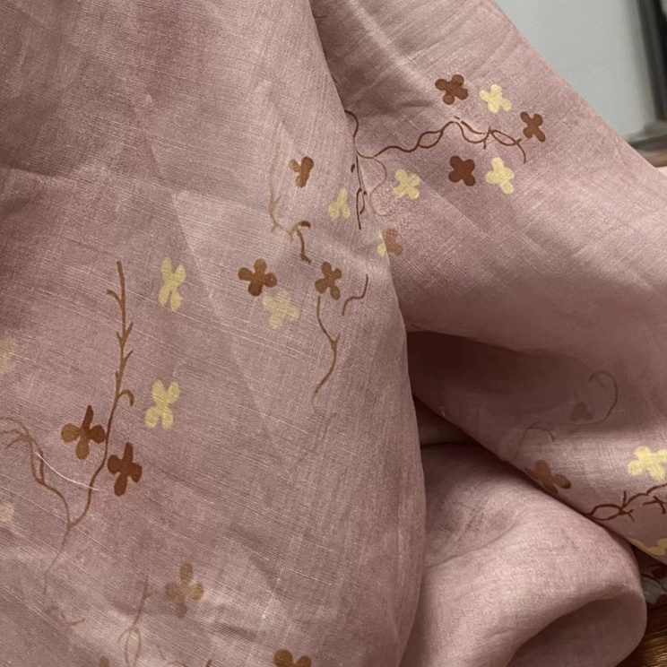 Tessuto in lino ramie stile bo - Vintage Sewing Textile recensione e prezzo