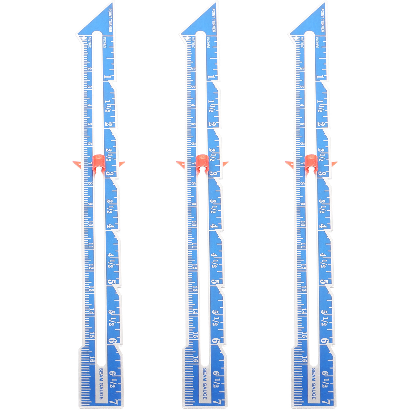 Set di 3 righelli in alluminio - Sewing Gauge Ruler recensione e prezzo